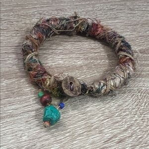 Handcrafted Multicolor Bohemian Bracelet / unisex